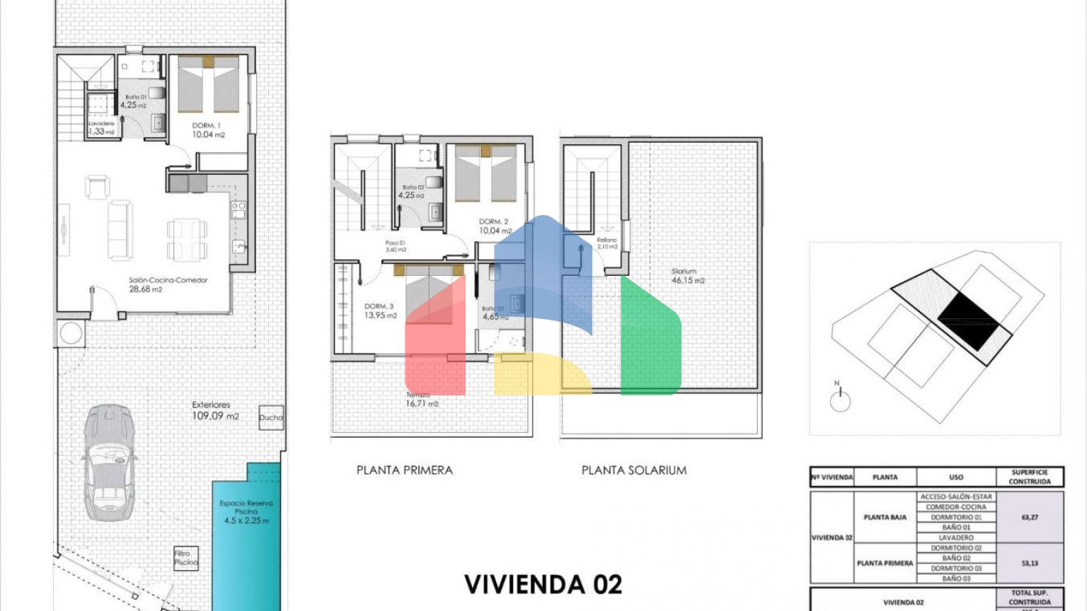 НОВОЕ СТРОИТЕЛЬСТВО 4 ВИЛЛ В ПИЛАР-ДЕ-ЛА-ОРАДАДА