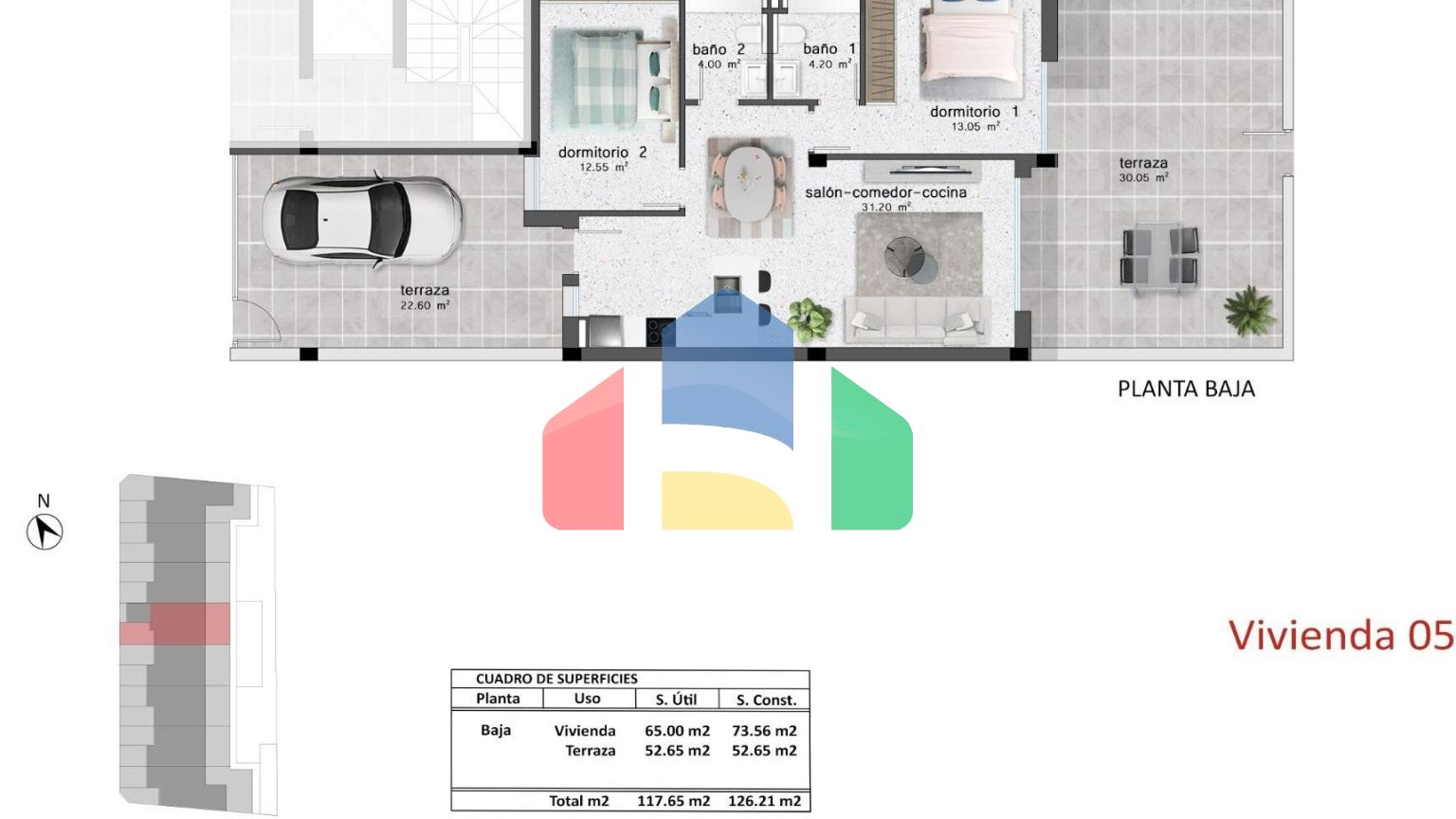 Новый жилой комплекс с бунгало в Пилар-де-ла-Орадада