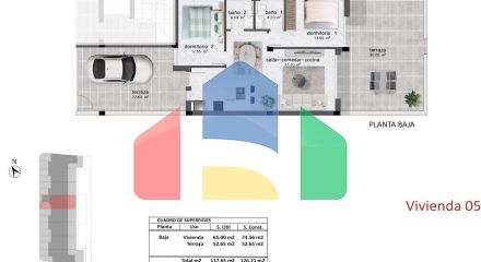Новый жилой комплекс с бунгало в Пилар-де-ла-Орадада Новый жилой комплекс с бунгало в Пилар-де-ла-Орадада