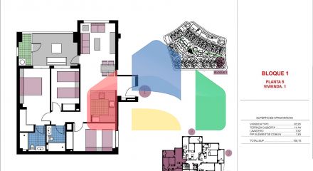 New Build Apartments and Bungalows in Mil Palmeras