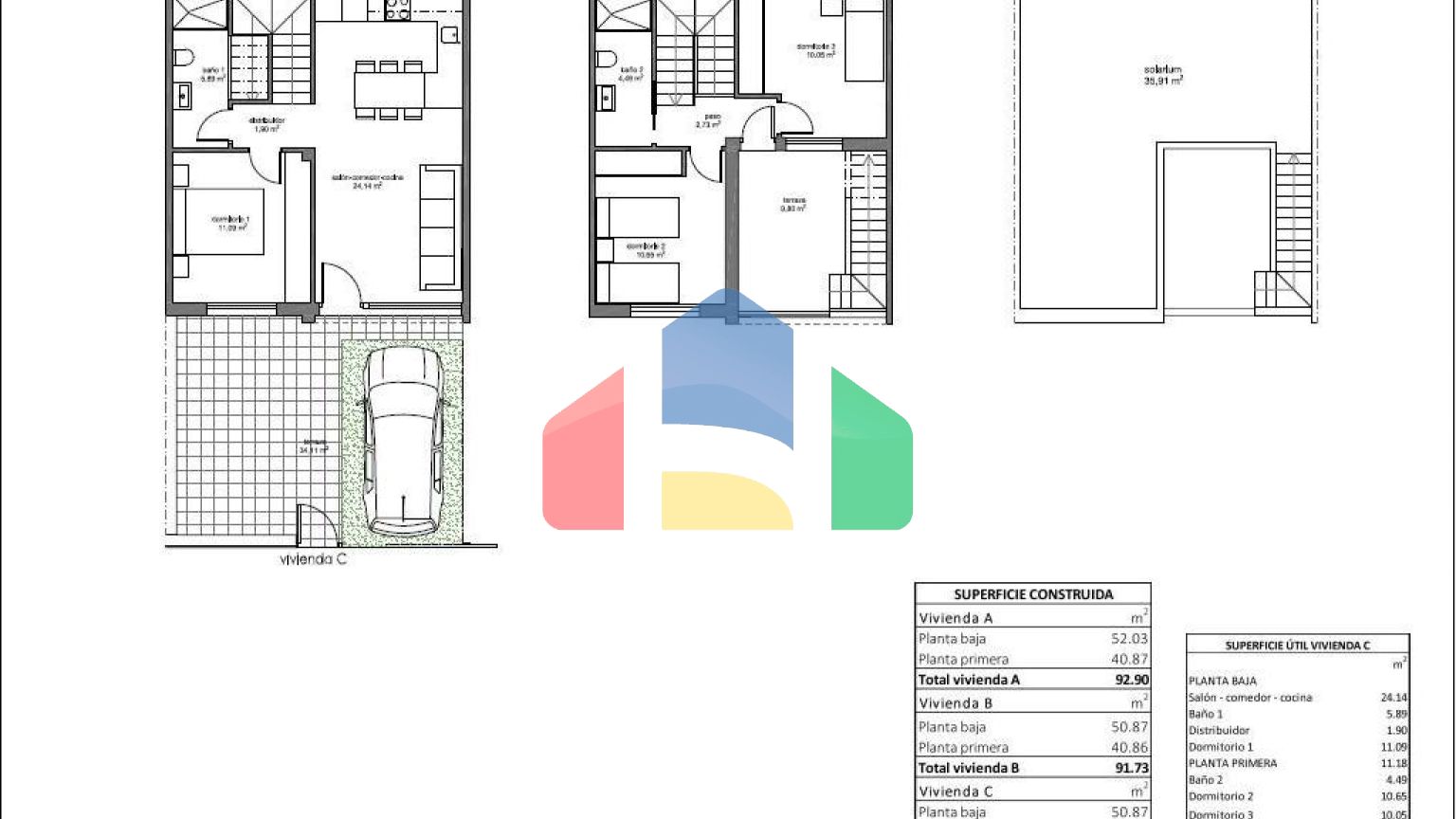 Современные виллы новой постройки с возможностью установки частного бассейна в Пилар-де-ла-Орадада