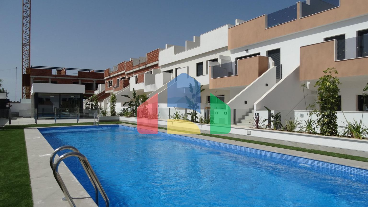 Новые бунгало с солярием или садом в Пилар-де-ла-Орадада