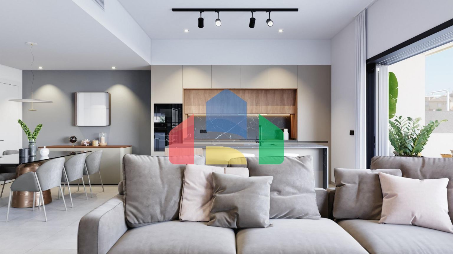 Бутик-комплекс новых домов с частными бассейнами в Пилар-де-ла-Орадада