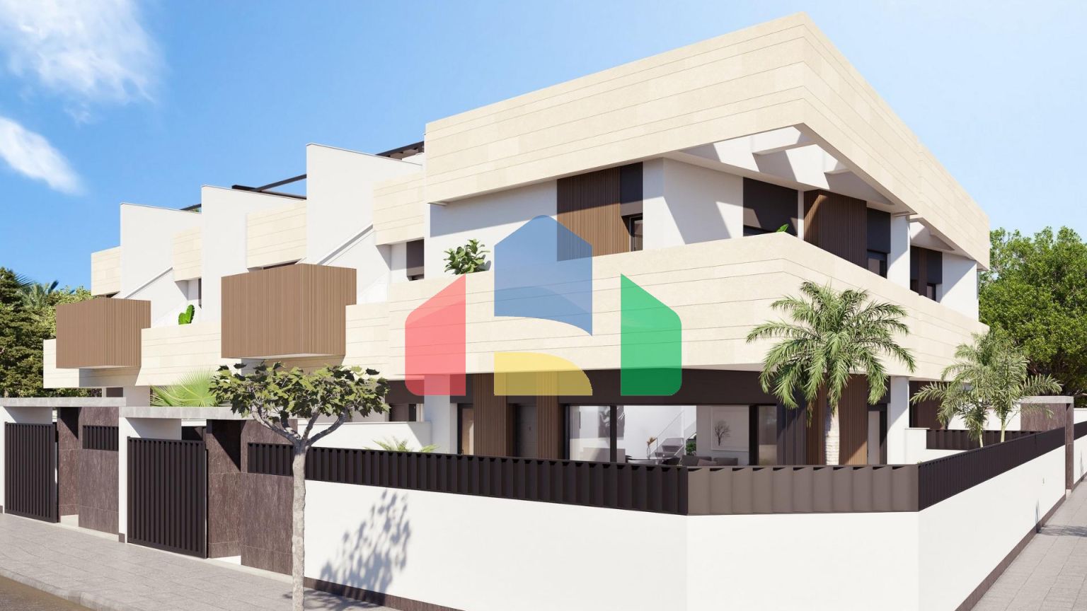 Бутик-комплекс новых домов с частными бассейнами в Пилар-де-ла-Орадада