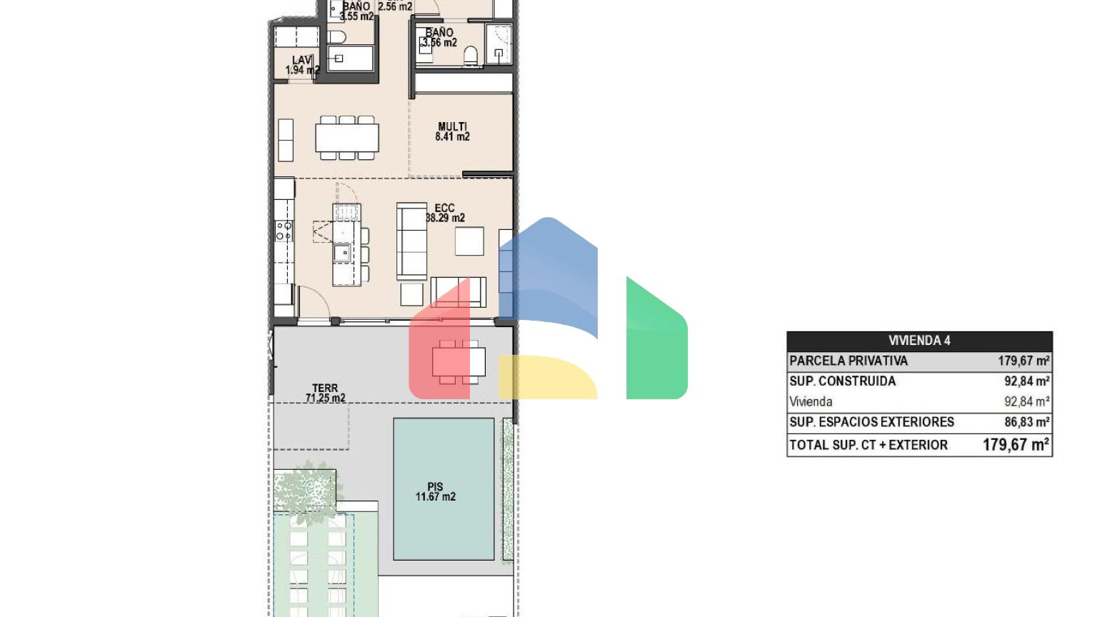 Бутик-комплекс новых домов с частными бассейнами в Пилар-де-ла-Орадада