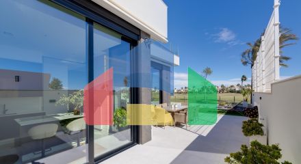 НОВЫЕ ВИЛЛЫ В ПИЛАР-ДЕ-ЛА-ОРАДАДА НА ПОЛЕ ДЛЯ ГОЛЬФА