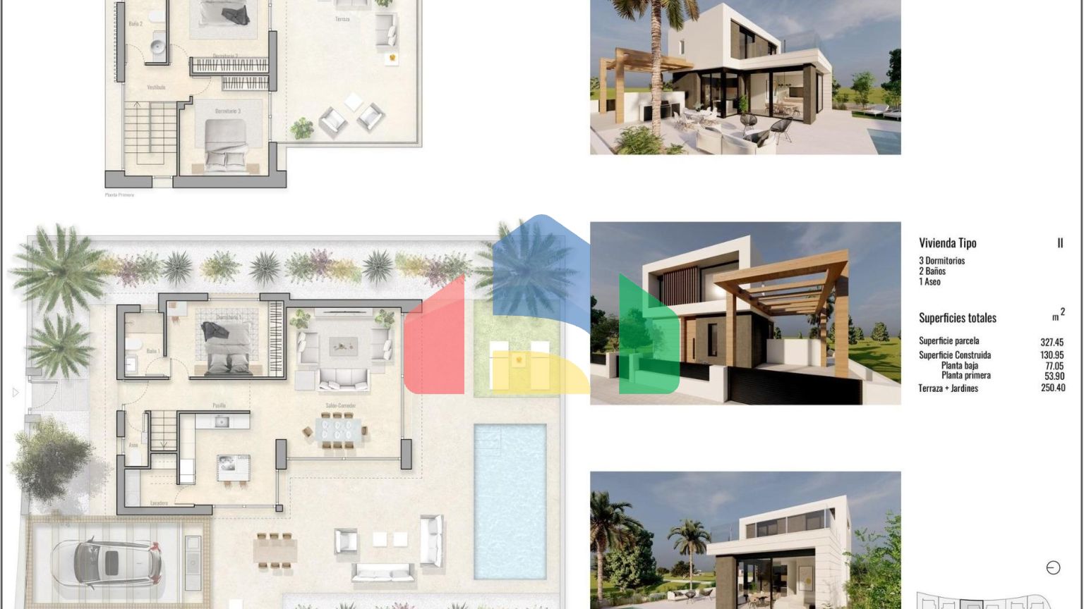 НОВЫЕ ВИЛЛЫ В ПИЛАР-ДЕ-ЛА-ОРАДАДА НА ПОЛЕ ДЛЯ ГОЛЬФА