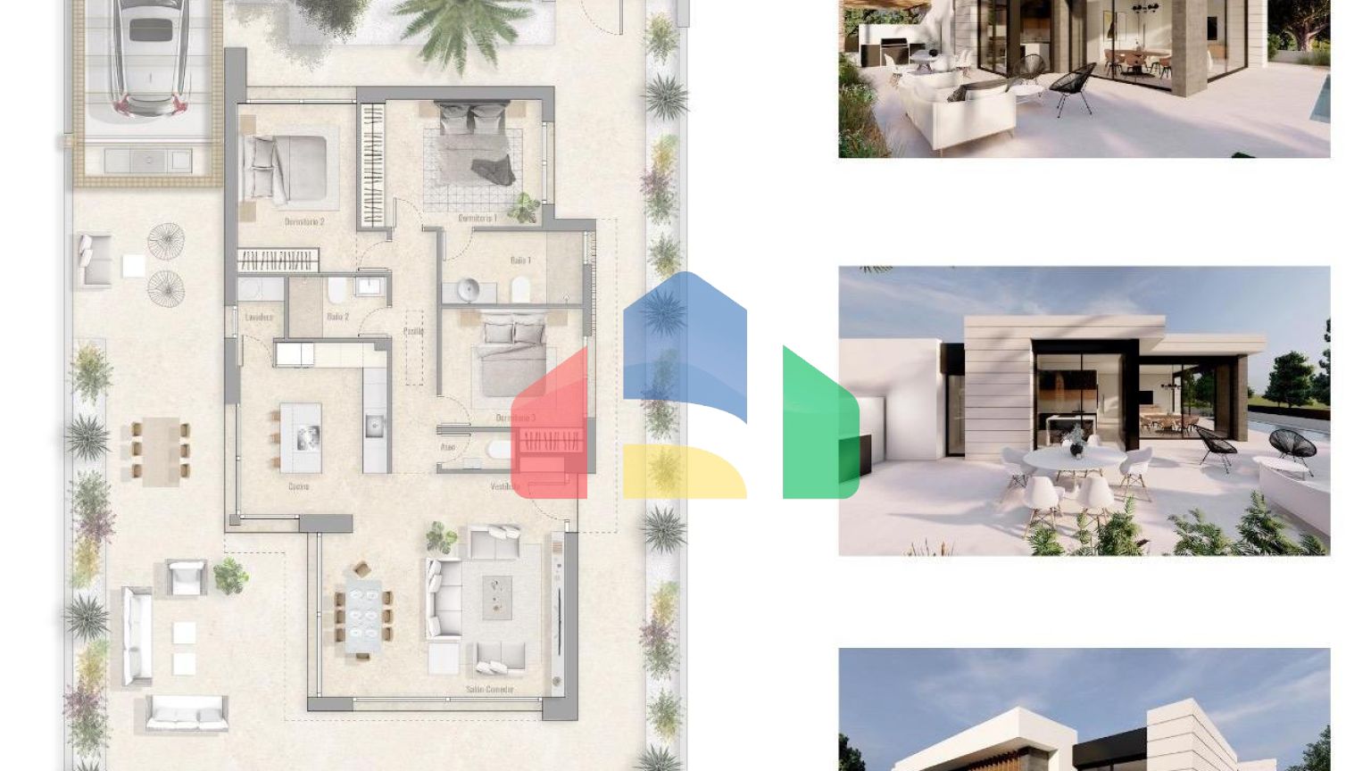 Комплекс из 6 вилл в Пилар де ла Орадада