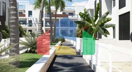 Complex of 16 apartments and 10 bungalows in Torre de la Horadada 50 meters from the beach