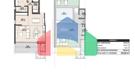 Бутик-комплекс новых домов с частными бассейнами в Пилар-де-ла-Орадада Бутик-комплекс новых домов с частными бассейнами в Пилар-де-ла-Орадада