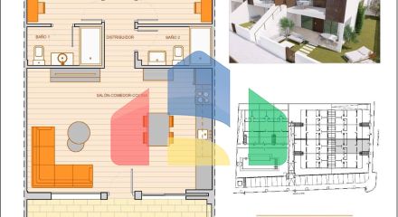 НОВЫЙ ЖИЛОЙ КОМПЛЕКС БУНГАЛО В ПИЛАР-ДЕ-ЛА-ОРАДАДА