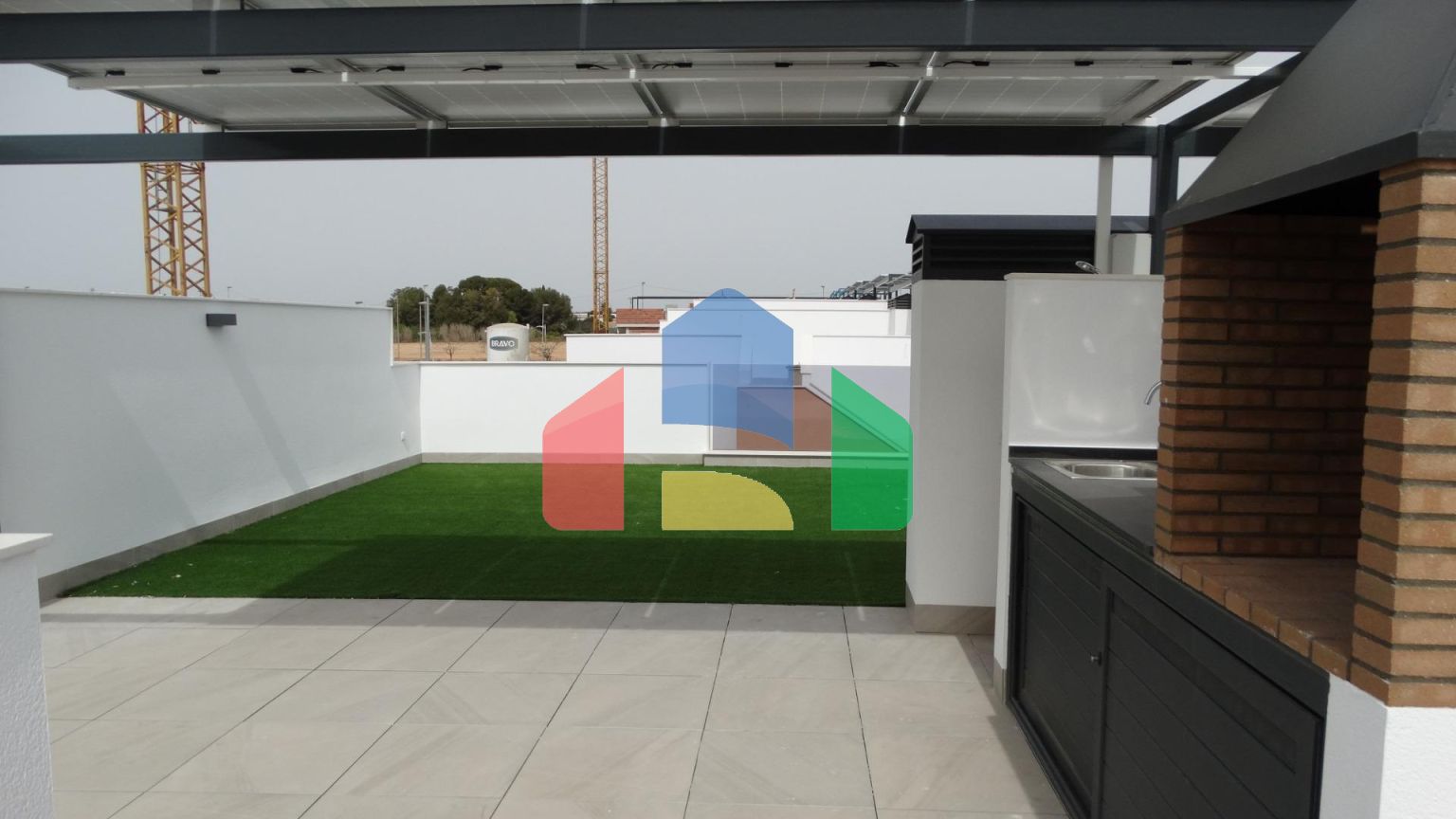 Новые бунгало с солярием или садом в Пилар-де-ла-Орадада