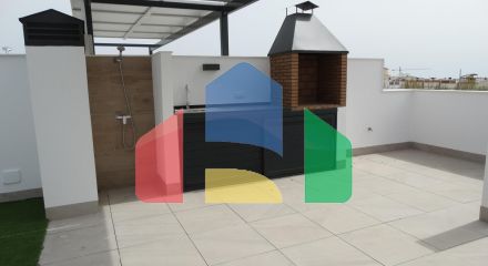 Новые бунгало с солярием или садом в Пилар-де-ла-Орадада Новые бунгало с солярием или садом в Пилар-де-ла-Орадада