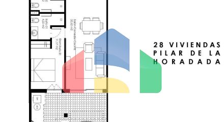 Новые бунгало с солярием или садом в Пилар-де-ла-Орадада
