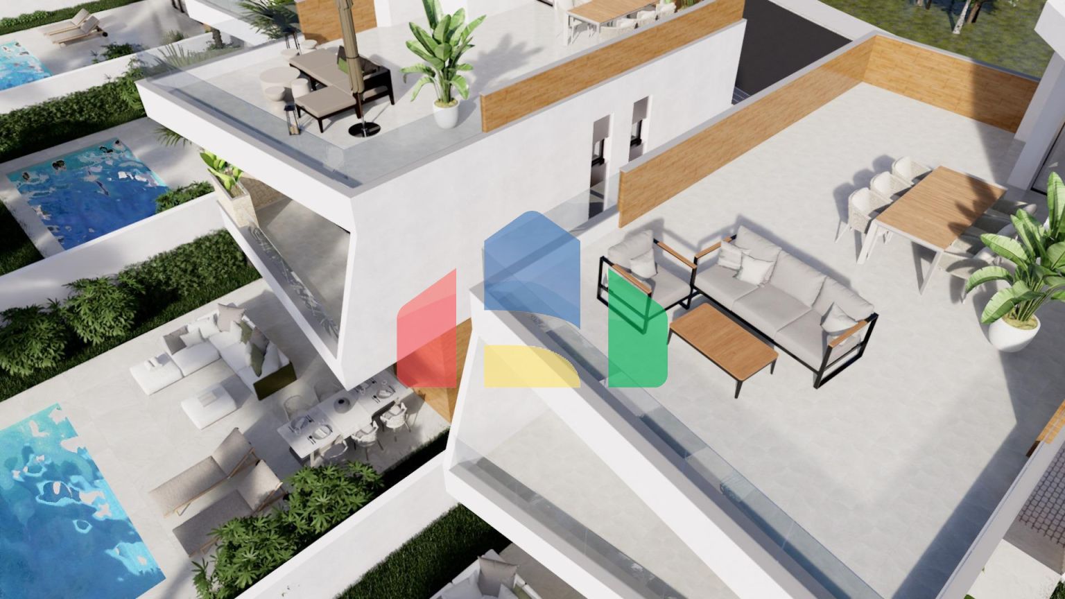 НОВЫЕ ВИЛЛЫ В ПИЛАР-ДЕ-ЛА-ОРАДАДА НА ПОЛЕ ДЛЯ ГОЛЬФА