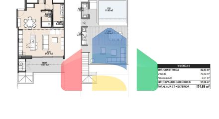 Бутик-комплекс новых домов с частными бассейнами в Пилар-де-ла-Орадада