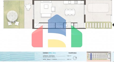 New Build Townhouses and Corner Townhouses in Pilar de la Horadada