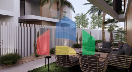 Complex of 4 villas in Pilar de la Horadada 400 meters from the Mediterranean beaches