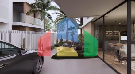 Complex of 4 villas in Pilar de la Horadada 400 meters from the Mediterranean beaches