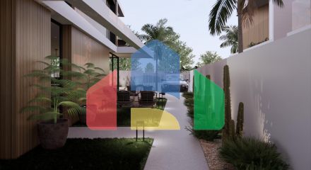 Complex of 4 villas in Pilar de la Horadada 400 meters from the Mediterranean beaches