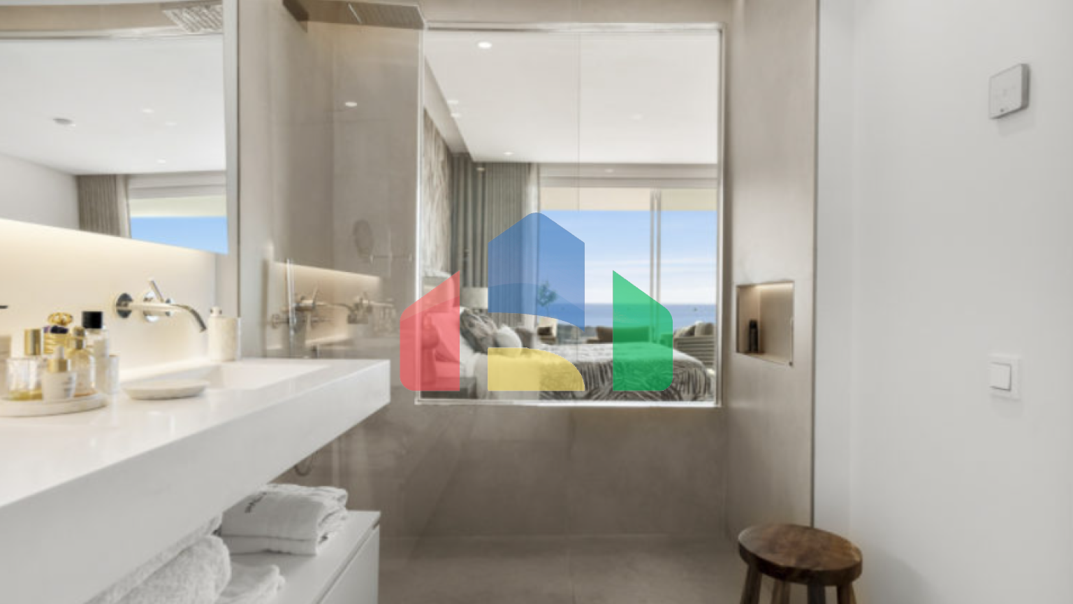 Идиллический апартамент с 3 спальнями и видом на море в Palo Alto, Марбелья