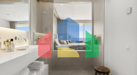 Идиллический апартамент с 3 спальнями и видом на море в Palo Alto, Марбелья