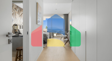 Идиллический апартамент с 3 спальнями и видом на море в Palo Alto, Марбелья