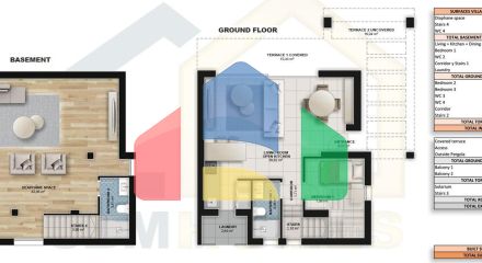 Жилой комплекс, состоящий из 6 новых отдельно стоящих вилл.