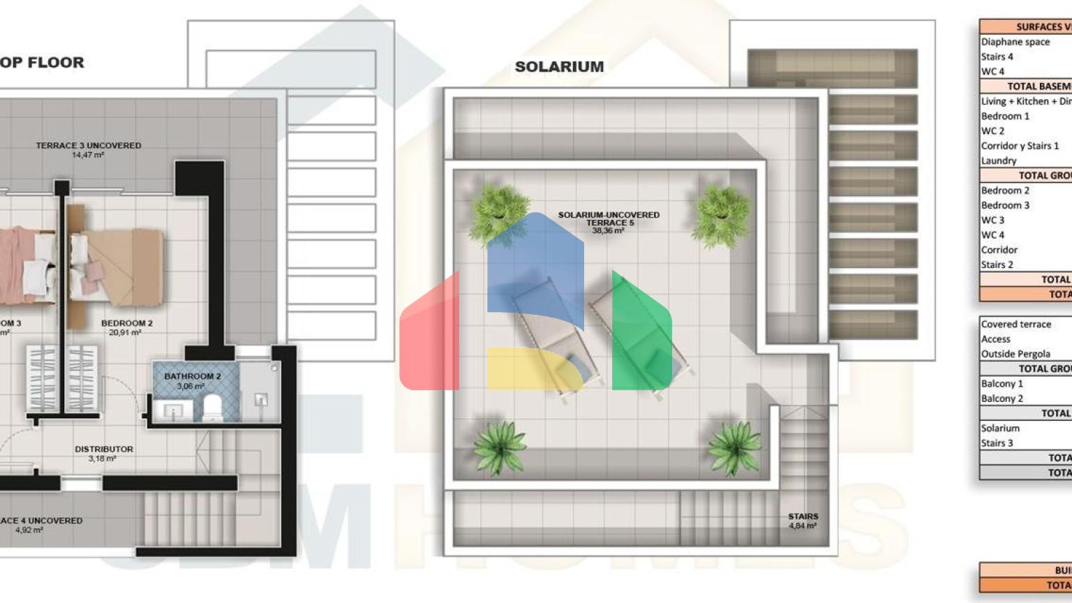 Жилой комплекс, состоящий из 6 новых отдельно стоящих вилл.