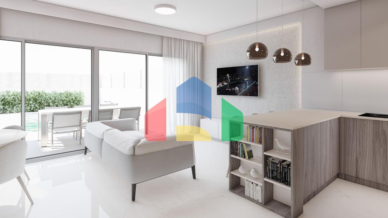 Жилой комплекс, состоящий из 6 новых отдельно стоящих вилл.