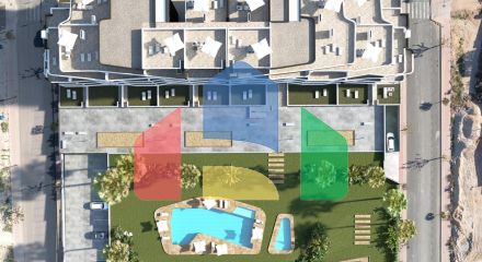 Новый жилой комплекс в Сан-Мигель-де-Салинас в двух шагах от центра города. Новый жилой комплекс в Сан-Мигель-де-Салинас в двух шагах от центра города.