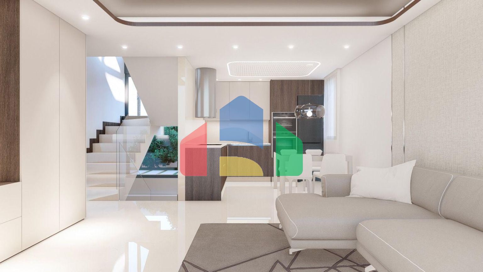 Жилой комплекс, состоящий из 6 новых отдельно стоящих вилл.