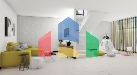 Жилой комплекс, состоящий из 6 новых отдельно стоящих вилл.