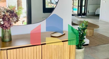 Элегантные одноуровневые таунхаусы с частным бассейном в Peraleja Golf Resort — Коста Калида