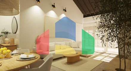 Элегантные одноуровневые таунхаусы с частным бассейном в Peraleja Golf Resort — Коста Калида