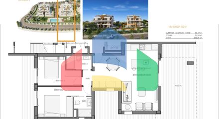 Новые апартаменты в Hacienda del Álamo Golf Resort, Мурсия