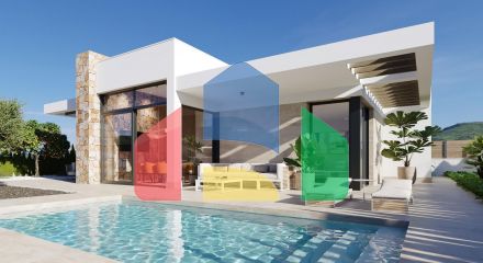 Новые виллы в Hacienda del Álamo Golf Resort, Мурсия