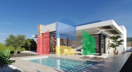 Новые виллы в Hacienda del Álamo Golf Resort, Мурсия Новые виллы в Hacienda del Álamo Golf Resort, Мурсия