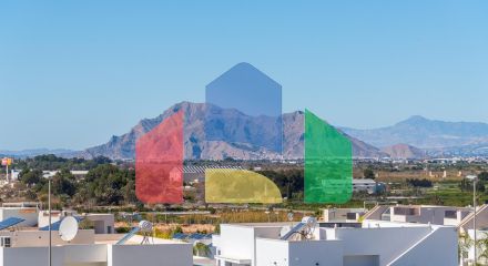 НОВОСТРОЙ. ЗАКРЫТЫЙ КОМПЛЕКС В БЕНИХОФАР. 2 СПАЛЬНИ. 2 ВАННЫЕ КОМ. ТЕРРАСА 16 М2. БАССЕЙН.