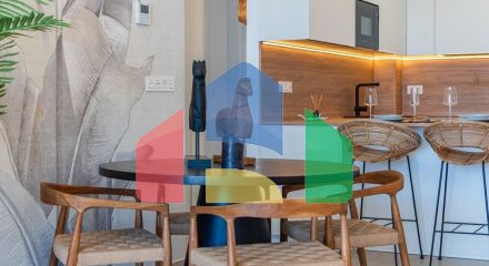 НОВОСТРОЙ. ЗАКРЫТЫЙ КОМПЛЕКС В БЕНИХОФАР. 2 СПАЛЬНИ. 2 ВАННЫЕ КОМ. ТЕРРАСА 16 М2. БАССЕЙН.