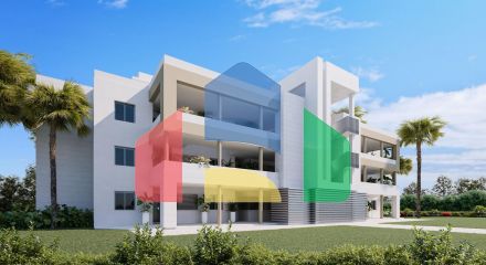 2-х спальные апартаменты в новом комплексе на первой линии del Calanova Golf в Михасе