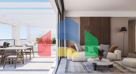 2-х спальные апартаменты в новом комплексе на первой линии del Calanova Golf в Михасе