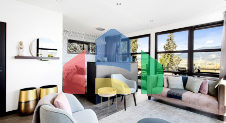 Совершенно новая квартира с двумя спальнями и потрясающим видом в Михасе.