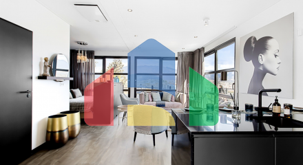 Совершенно новая квартира от застройщика с 3мя спальнями и потрясающим видом в Михасе.