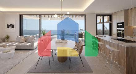 Luxurious penthouse with sea views in a boutique complex in Mijas Costa