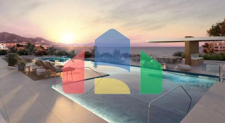 Роскошный пентхаус с видом на море в бутик-комплексе в Михас Коста