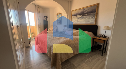 Пентхаус-дуплекс с 3 спальнями и видом на море в Михас Коста