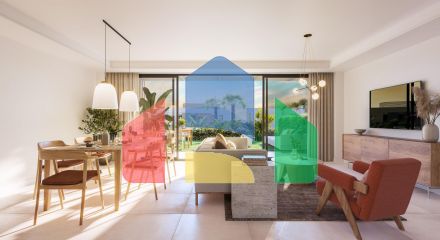 Таунхаус с 3 спальнями в охраняемом жилом комплексе