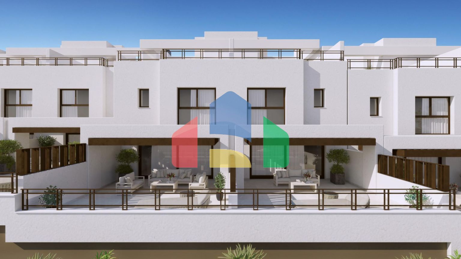 3-спальные таунхаусы в новом потрясающем жилом комплексе, расположенном в курортном комплексе Ла Кала Гольф в Михасе