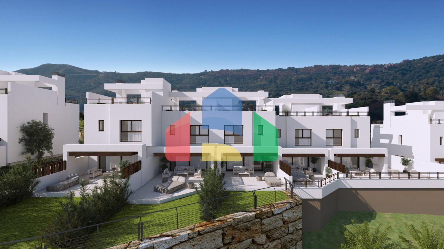 3-спальные таунхаусы в новом потрясающем жилом комплексе, расположенном в курортном комплексе Ла Кала Гольф в Михасе